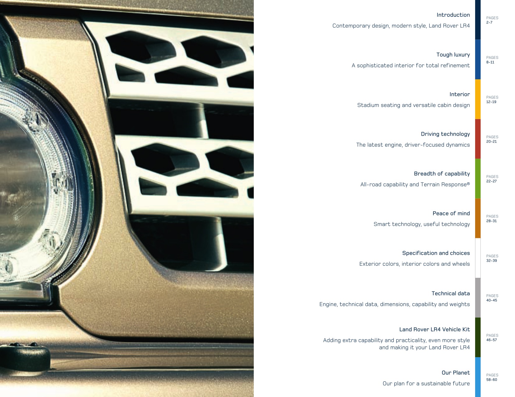 2011 Land Rover LR4 Brochure Page 18